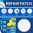 thumbnail image 2 of Inflatable Repair Patch Transparent Waterproof Self-Adhesive Pool Patch Air Bed-KEEW, 2 of 4