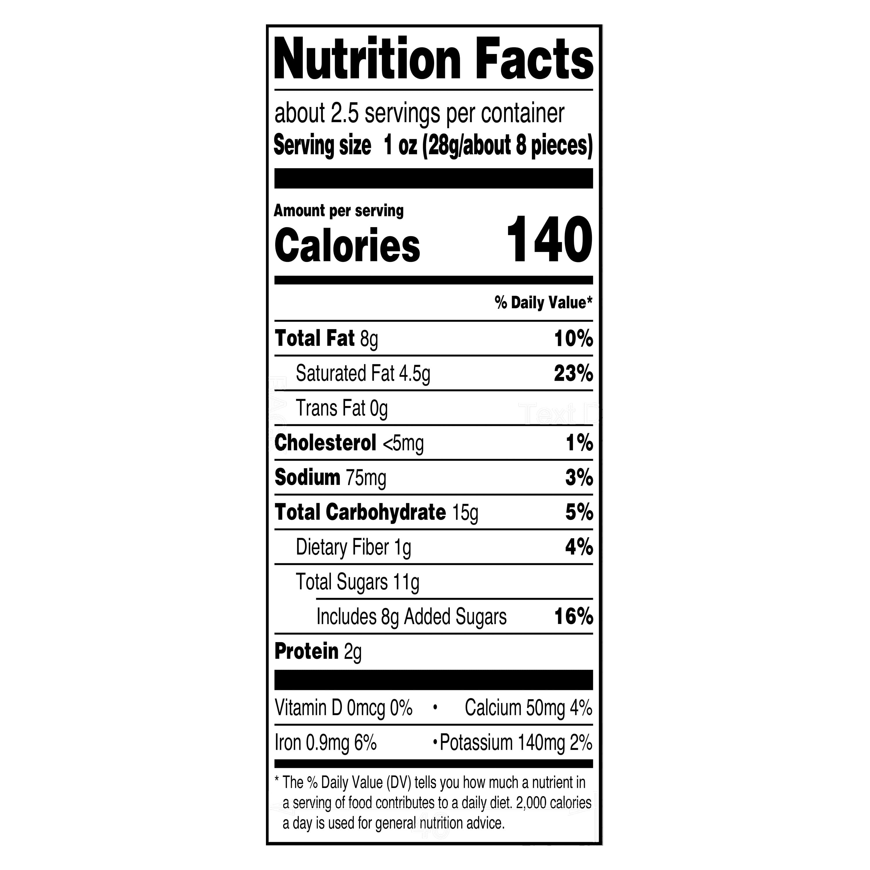 Great Value Milk Chocolate Raspberry & Almond Cornflake Clusters, 2.65 oz