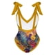 thumbnail image 4 of Traje De Baño Damas 2 piezas de traje de baño de playa para mujer con cordones y vestido para deportes acuáticos (XL amarillo) Tmvgtek Para Estrenar, 4 of 6
