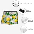 thumbnail image 5 of Kdxio Men's Boxer Briefs with Lemon1 Print - Comfortable and Breathable Underwear for Everyday Wear, 5 of 7