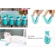 thumbnail image 3 of 4 Zapato para gatos, botas antirrayas para pies de gato, protección ajustable para patas de gato para el hogar, baño, belleza, control de tratamientos, estación de masaje para gatos azules, 3 of 5