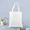 35x40cm, variant on Creamy White Plain Shopping Shoulder Tote High Capacity Environmental Friendly Shopper Bags Cotton Canvas Bag Handbags Gifts