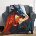 thumbnail image 7 of Pokemon Charizard Throw Blanket Cute Flannel for Boys Girls Men Women, 7 of 7