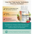 thumbnail image 5 of Organixx Multi-Vita-Maxx Whole Food Multivitamin Vegan Fermented Vitamin Supplement with Organic Fruits and Veggies, Digestive Health and Immune Support, 90 Gel Capsules, 5 of 6