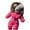 Red, variant on REDARER Baby Girls Snowsuit, Hooded Romper Coat with Sherpa Lining, Warm Winter Outerwear for Infants,6-9 Months