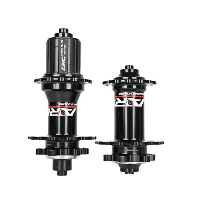 Moyeu de Roulement Format Compact Sans Bavures Réduire la Friction Fournitures de Cyclisme Installation Pratique Moyeux Métalliques Alliage d'Aluminium Arbre de Roue 32 H/roulement