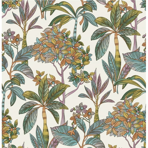Nuwallpaper Rainbow Panama Peel & Stick Vinyl Wallpaper