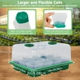 thumbnail image 2 of COSTYLE 12 Cell Seed Starter Kit with Grow Light Reusable Seed Starter Tray Nursery Pots, 2 of 4