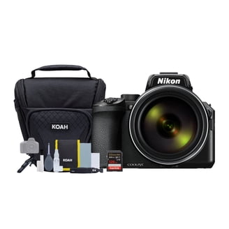 Nikon COOLPIX P1000 16.7MP, Zoom Lens, Wi-Fi, Video, 128GB Card +