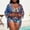 Blue, variant on Honeeladyy Womens Plus Size 3 Piece Printed Drawstring Ruched Shorts Bikini Swimsuit with Cover Up Kimono Blue XL