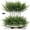 Army Green, variant on Artificial Boston Fern Stems, 5 Forks 15 Fronds Fake Fern Plant Branches, Realistic Greenery Stems for Indoor Outdoor Home, Garden, and Wedding Decor