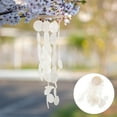 thumbnail image 3 of OFFIGAM White Shell Wind Bell Hanging Decor Perfect for Garden Patio and Home, 3 of 7