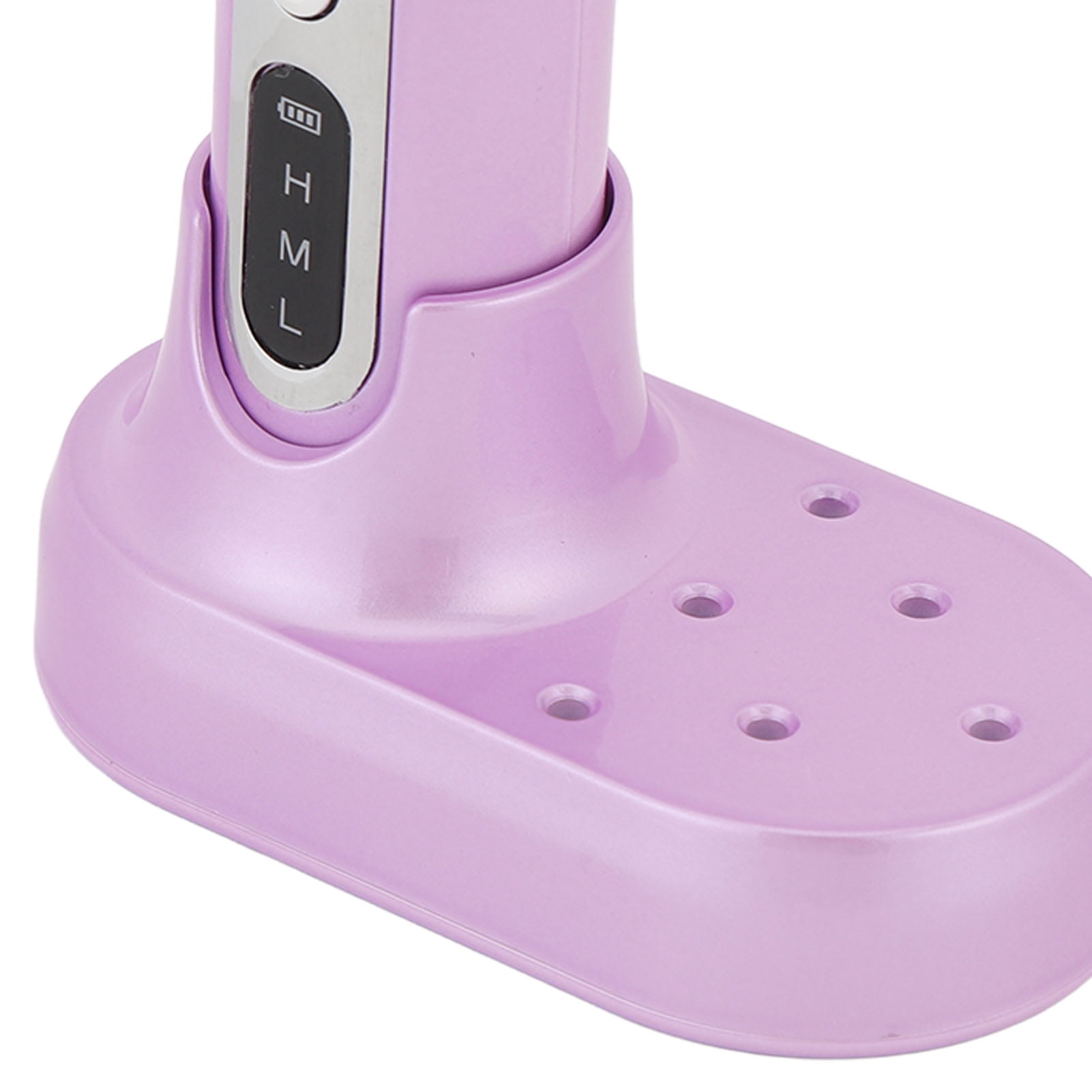 Xirurus Portable Electric Nail Drill Machine Kit 0-15000rpm Rechargeable Nail File Set Grinder for Home Salon Acrylic Gel Nails Manicure Pedicure Tools (6.7 inches / 17 cm), Purple