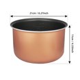 thumbnail image 2 of Graflsoa Thickened Aluminum Alloy Non-Stick Rice Cooker Liner - 2L/3L/4L/5L Universal Fit with Food-Grade Coating, 2 of 6