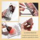 thumbnail image 3 of Makeup Brush Set 11Pcs Bamboo Synthetic Kabuki Brush Set Foundation Powder Blending Concealer Eye shadows Blush Cosmetics Brushes with Organizer Bag &, 3 of 4
