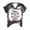 Black, variant on DailyTrove Women's Christmas "Cool Santa" Print V-Neck Short Sleeve T-Shirt - Multi-Color Options, Festival & Casual Daily Outerwear