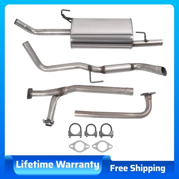 For 2007-2019 Nissan Frontier 4.0L Resonator Muffler Exhaust System Assembly