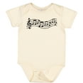 thumbnail image 3 of Inktastic Music Staff Musical Boys or Girls Baby Bodysuit, 3 of 5