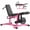Pink-pro, variant on 3 In 1 Leg Extension and Curl Machine, 440LBS Adjustable Leg Curl Machine for Home Gym, Seated Leg Extenn and Lying Curl Machine for Lower Body Workouts