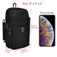 thumbnail image 2 of Multipurpose Cell Phone Carrying Pouch Crossbody Shoulder Bag Purse for iPhone 11 Pro Max Xs Max Xr X 8 7 Plus Galaxy Note 20 Ultra Note 10 Plus S20 S10 Plus, 2 of 7