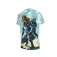 thumbnail image 5 of The Legend Of Zelda Boys Girls T Shirt Kids Short Sleeve Crewneck 3d Printed Graphic Shirts For Kids Youth X-Small, 5 of 6