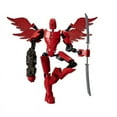 thumbnail image 2 of HOZADOIE Printing Dolls Home Essentials New Robot 13 Joint Movable Printed Toy New Wing Puppet DIY Decompression Tool Mechanical Heavenly Versatile Shaped Doll, 2 of 2