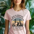 thumbnail image 5 of God Is Greater Than The Highs & Lows T-Shirt – Romans 8:38-39 Mountain Sunset, Natural, Size M, 5 of 6