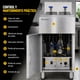 thumbnail image 4 of Freidora Industrial Aceite 24l Gas 3 Quemadores Acero Inox Gutstark Home, 4 of 6