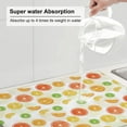 thumbnail image 5 of Vsdgher Colorful Lemons Dish Drying Mat Super Absorbent Drying Mat Large Dish Drying Mats for Kitchen Counter Kitchen Drying Mat 24" x 18", 5 of 7