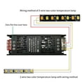 thumbnail image 2 of Cateissary Controlador de tira de luz integrado de 24V con control remoto para controlador de atenuación infinita Electrónica Grafiti -200W, 2 of 6