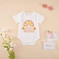 thumbnail image 2 of ESHOO Little Sister Big Sister Matching Outfits Toddler Girls Cotton T-shirt Tops Newborn Baby Romper, 2 of 8