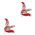 thumbnail image 4 of Toystoory Hebilla de cortina para fiesta de Navidad, tela de Navidad, decoración de felpa, Clip para ventana colgante para hombre mayor, Muñeco de nieve 2piezas, 4 of 6