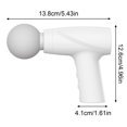 thumbnail image 3 of Clearance! Massage High torque Muscle Massage Large Capacity Battery Massage with Deep Tissue White Massage Tools & Equipment,WH1, 3 of 4
