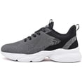 thumbnail image 7 of cyiecw Mens Sneaker Shoes Casual Sport Mesh Sneakers Fashion Running Gym Walking Shoes Trainers Black Grey Blue, 7 of 7