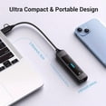 thumbnail image 2 of HLONK COOL FISH Hub YC-912 Dual Interface Expansion Computer Mobile Phone Card Reader Ethernet Gigabit Network Port Compact And Portable, 2 of 6