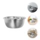 thumbnail image 1 of unbranded Bol Metálico Redondo Para Cocina Acero Inoxidable Resistente Para Variedad De, 1 of 8