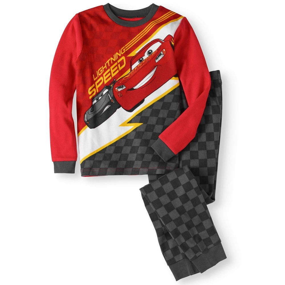 Disney Pixar Cars - Cars Boys' Cotton 2-Piece Thermal Underwear Set ...