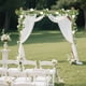 thumbnail image 4 of Guirnalda artificial de 1,8 m con flores, 7 rosas blancas, guirnalda floral para centro de mesa de boda, fiesta, decoración de camino de mesa, 4 of 7