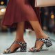 thumbnail image 1 of WILLBEST Sandalias Para Mujer, Chanclas Con Diamantes De Imitación Para Mujer, Chanclas Con Tacón De Cuña Y Cadena Con Clip, Chanclas De Playa De Moda Con Tacón Medio, 1 of 5