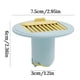 thumbnail image 3 of Filtro de silicona para desagüe de suelo con núcleo de peine | Atrapa pelos y residuos a prueba de olores | Barrera contra insectos y gases de alcantarillado | Compatible con desagües de 5 a 10 cm |, 3 of 3