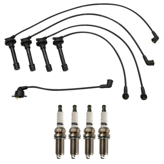 TRQ Ignition Kit Spark Plug & Wire Set For Honda Accord Odyssey Prelude L4 2.2L TKA01249