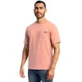 thumbnail image 6 of Wrangler Workwear Men's Short Sleeve Heavyweight Pocket Crew Work Shirt, size S-2XLT, 6 of 8