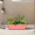 thumbnail image 6 of Bothyi Flower Pot Window Box Planter Outdoor Indoor Plant Container Vegetable Gardening Pink, 6 of 8