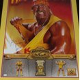 thumbnail image 2 of Hulk Hogan Autographed WWE Wrestling Deluxe Framed Defining Moments 24x36 Mattel Poster - JSA, 2 of 2