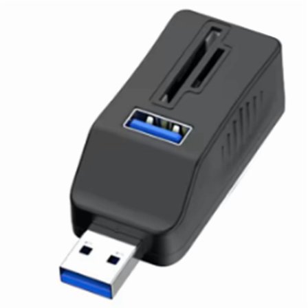 5-in-1 USB 3.0 HUB Extender SD/TF Card Reader OTG Function HUB for Connecting USB Devices Mice Keyboards USB Drives
