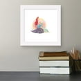 thumbnail image 4 of Gallery Pops Disney The Little Mermaid - Ariel Watercolor Sunset Wall Art, White Framed Version, 12" x 12", 4 of 5