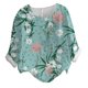thumbnail image 1 of Blusa de manga larga con estampado de cuello redondo informal para mujer a la moda, Tops con botones de otoño Fridja fjkfkj256, 1 of 3