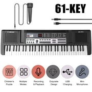 Elegant Choise Piano Keyboard for Kids 61-Key with Microphone