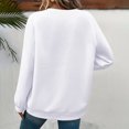 thumbnail image 6 of aidice Womens Sweatshirts Round Neck Long Sleeve Loose Pullover Casual Comfy Fall Winter Blouses Tops, 6 of 7
