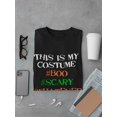 thumbnail image 3 of Funny Halloween Costume Men Black T-Shirt, Male XX-Large, 3 of 4